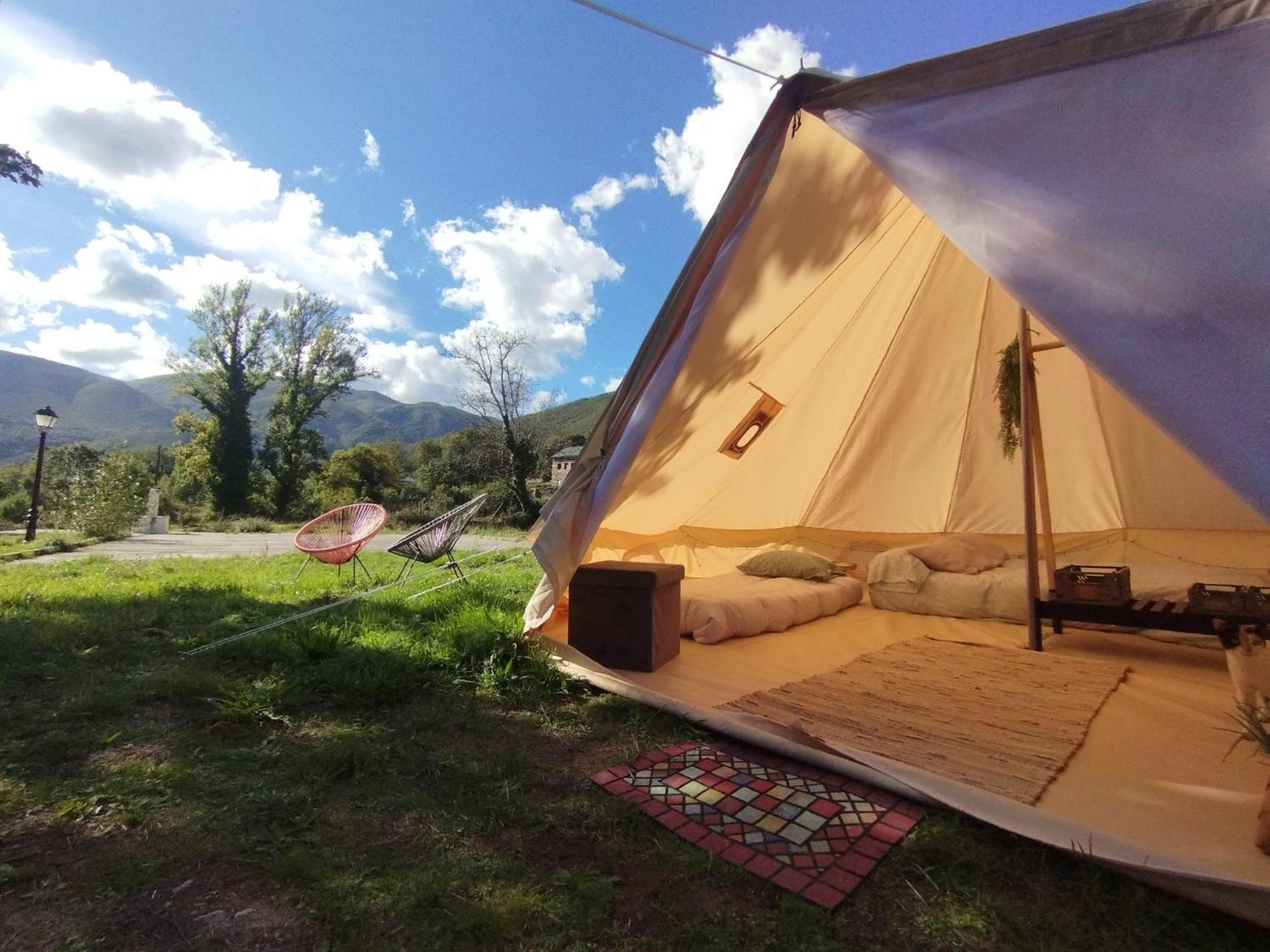 Camping La Zarapica - Palacios Del Sil 外观 照片